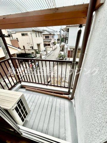 南楠の里町一戸建のバルコニー