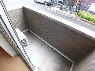 【バルコニー】 | エール湯川Ａ | 陽当たり良好なバルコニーです