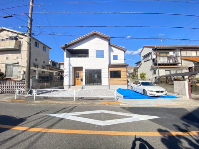 祝：成約済み　八王子市　北野台　新築戸建て　２８期の前面道路含む現地写真|～仲介手数料無料☆八王子ひなた不動産～　八王子市北野台　新築戸建て