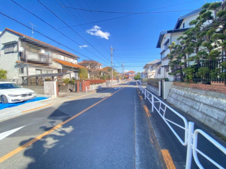 祝：成約済み　八王子市　北野台　新築戸建て　２８期の前面道路含む現地写真|～仲介手数料無料☆八王子ひなた不動産～　八王子市北野台　新築戸建て