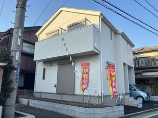 【外観】 | 綾瀬市落合南　新築分譲住宅　全1棟 | 現地（2月6日撮影）