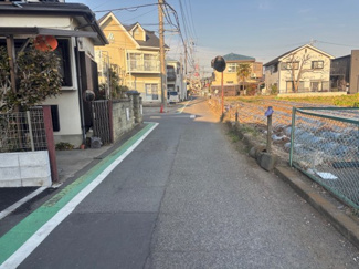 【前面道路含む現地写真】 | 綾瀬市落合南　新築分譲住宅　全1棟 | 前面道路