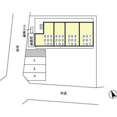 【区画図】 | メゾン ド シャルマン