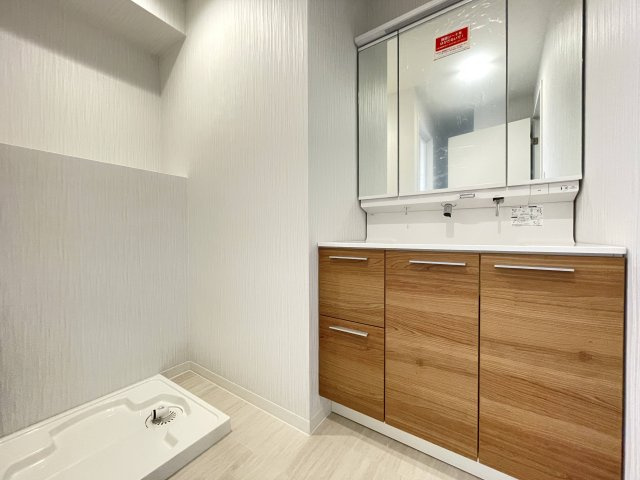 ライオンズマンション立花の独立洗面台