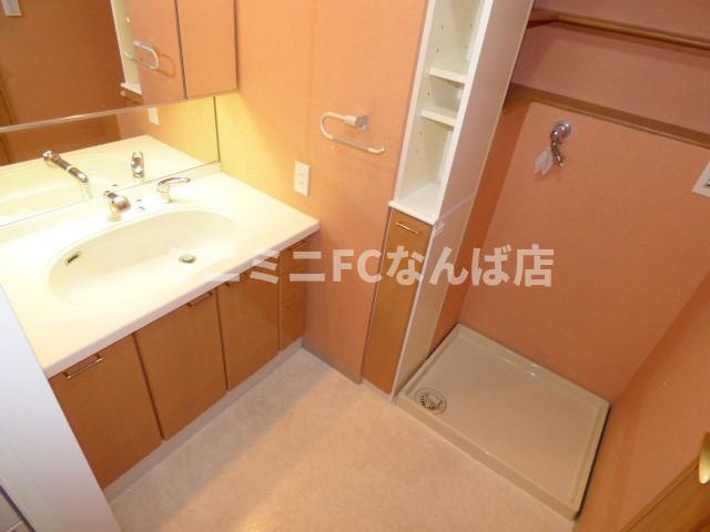 大阪市西区南堀江４丁目の賃貸マンションの洗面所