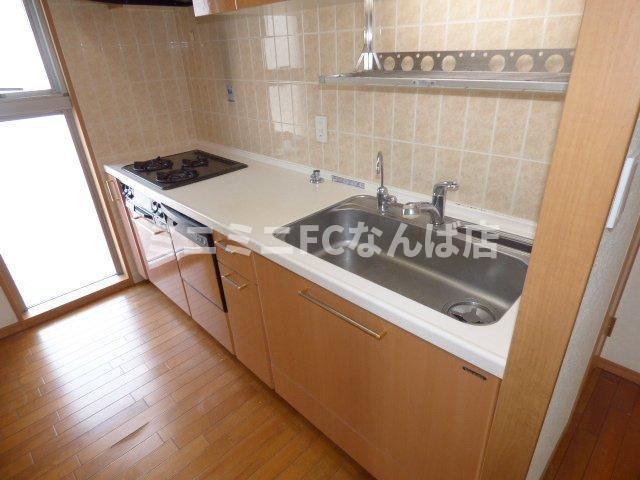 大阪市西区南堀江４丁目の賃貸マンションのキッチン