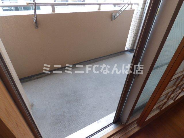 大阪市西区南堀江４丁目の賃貸マンションのバルコニー