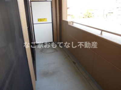 【バルコニー】 | エスポアールII | ※写真は別号室