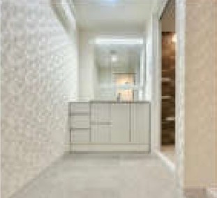 オーベル越谷南の独立洗面台