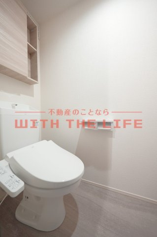 D－ROOM＋西町【キャッシュバック対象物件】のトイレ|シンプルで使いやすいトイレです