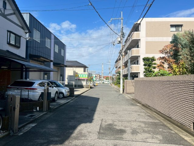 堺市北区金岡町戸建の前面道路含む現地写真