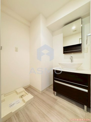 【洗面所】 | ドゥーエ玉造 | 同マンション、別部屋参考写真