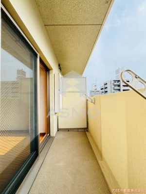 【バルコニー】 | ドゥーエ玉造 | 同マンション、別部屋参考写真