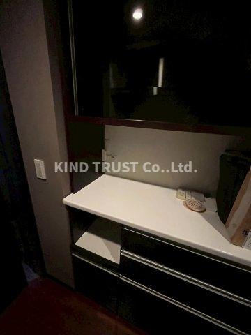 グランフロント大阪オーナーズタワーの洗面所|コンパクトで使いやすい洗面所