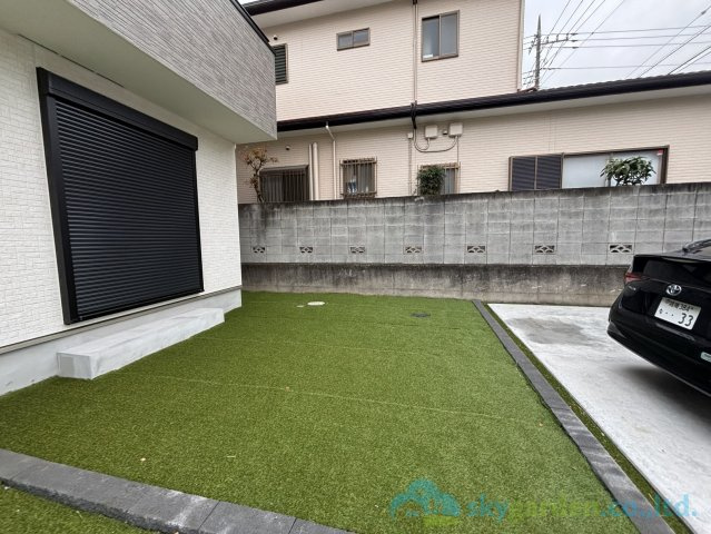 平塚市西八幡4丁目　新築戸建　全2棟B号棟の庭