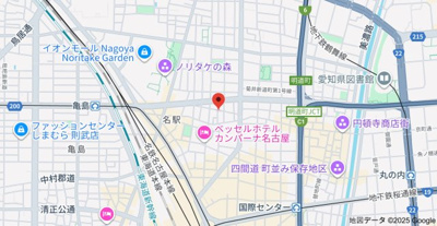 【地図】 | プレサンス名古屋STATIONキュオル