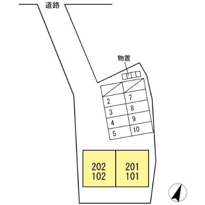 【区画図】 | ハイム・フローラ