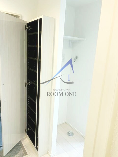 ローレンス　ガーデンの設備|洗濯機置き場です。