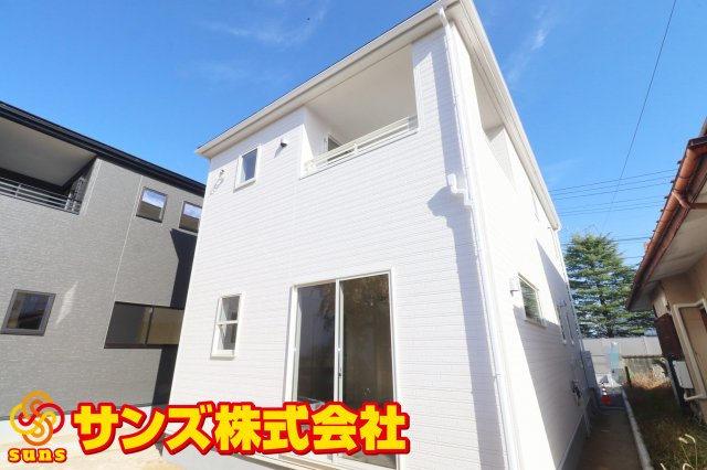 郡山市富久山町福原字三斗蒔田　　　2号棟　　　行健小学校、行健中学区　の外観|南西側から見た外観