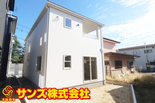 郡山市富久山町福原字三斗蒔田　　　2号棟　　　行健小学校、行健中学区　の外観|北西側から見た外観