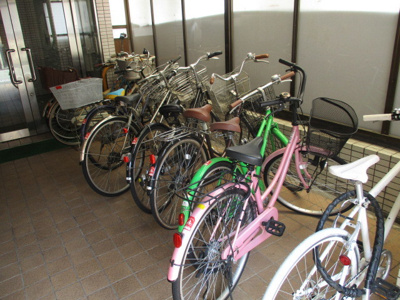 【その他】 | ボアミリッチ1 | 敷地内自転車置き場です