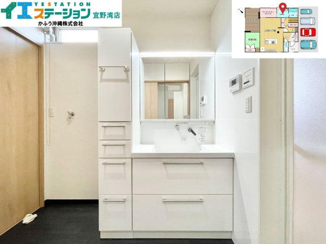 長田３丁目戸建ての独立洗面台