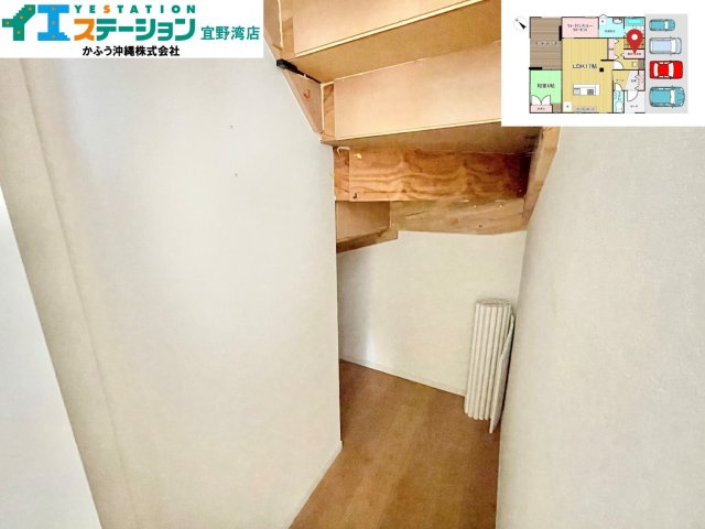 長田３丁目戸建ての収納