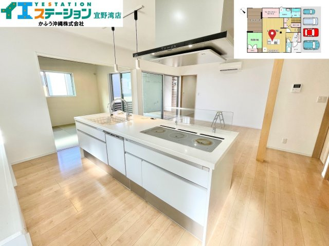 長田３丁目戸建てのキッチン