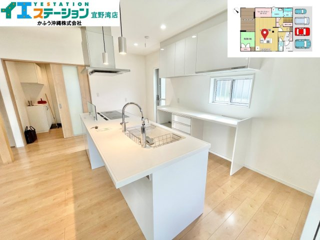 長田３丁目戸建てのキッチン