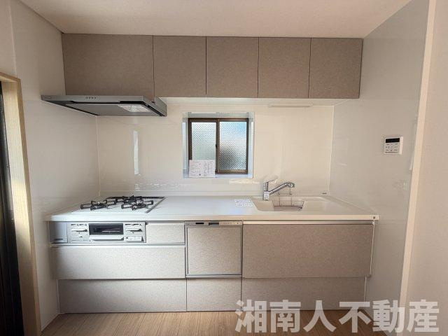 逗子市沼間３丁目４－１７戸建てのキッチン|お料理しやすいキッチンです