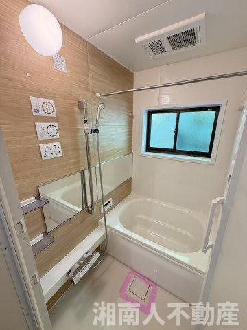 逗子市沼間３丁目４－１７戸建ての浴室|ゆったり過ごせるお風呂です