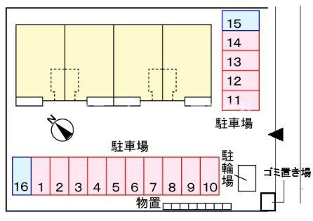 グレイスモアの区画図
