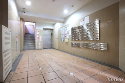 【ロビー】 | ドミール長者町 | 清潔なロビーです