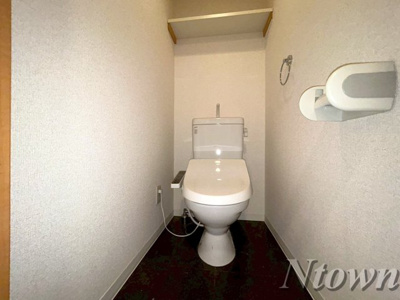 【トイレ】 | ドミール長者町 | 使いやすいトイレです