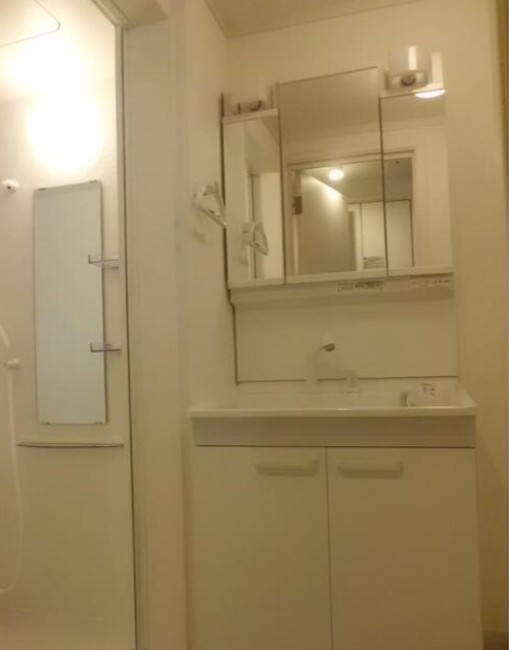 八潮市大瀬３丁目のアパートの洗面所
