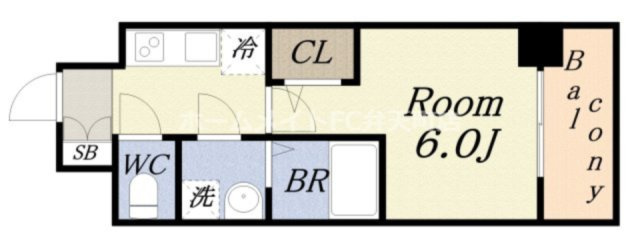 【間取り】 | エスリード弁天町桜通レジデンス