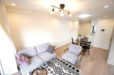 【居間・リビング】 | 【上質リノベ】パークヒルズ中須公園 | 室内（2026年1月15日10：00頃）撮影
