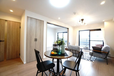 【居間・リビング】 | 【上質リノベ】パークヒルズ中須公園 | 室内（2026年1月15日10：00頃）撮影
