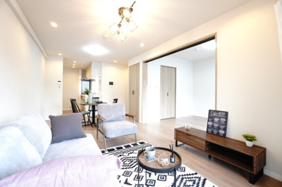 【居間・リビング】 | 【上質リノベ】パークヒルズ中須公園 | 室内（2026年1月15日10：00頃）撮影
