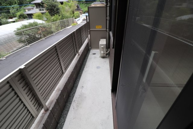 ポシェット大津のバルコニー