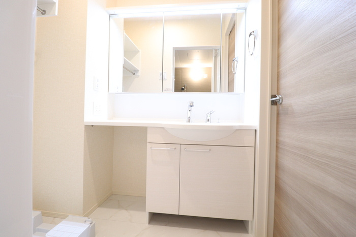 ポシェット大津の洗面所