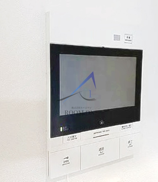 ルネサンスコート秋葉原のセキュリティ|モニター付きインターホンです。