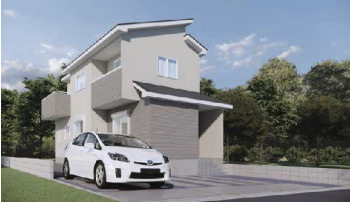 比企郡嵐山町むさし台3丁目　いろどりアイタウン　新築戸建　　全2棟　1号棟の画像