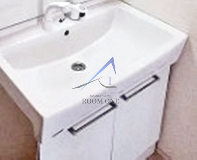 アビタシオン落合の洗面所|独立洗面台です。