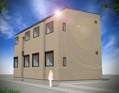 【外観パース】 | ピノヴィラージュ六町 | 同一仕様写真