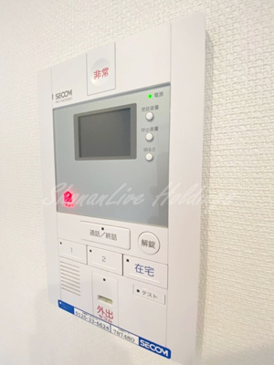 【セキュリティ】 | リブリ・サニープレイス新子安 | モニター付きインターホンでセキュリティ安心♪