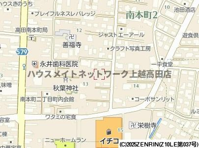 カーサさくらＡの地図|位置図
