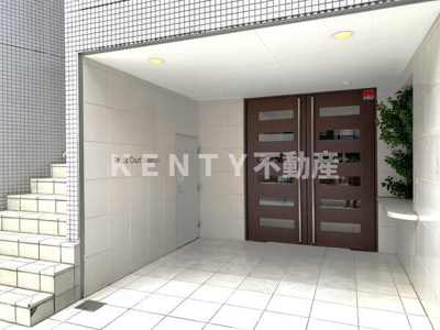 【エントランス】 | パシフィックコート中延 | 毎日通るエントランスはこのようになっています