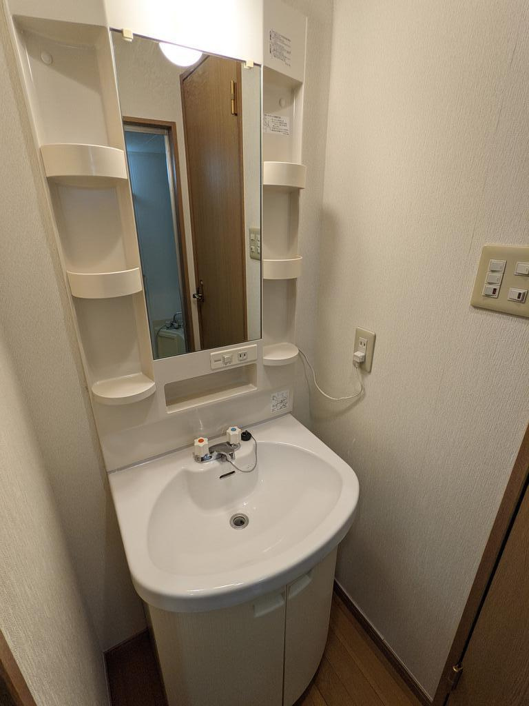 キャッスルFUMIの洗面所