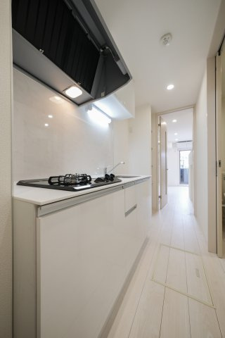 Milar堀切菖蒲園のキッチン|二口コンロで料理もはかどります